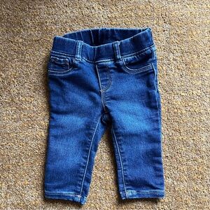 Gap Denim my first jegging skinny jeans dark was 3-6 months